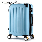 Fashion 20"24 inches girl trolley case ABS students lovely Travel waterproof luggage rolling suitcase extension Boarding box