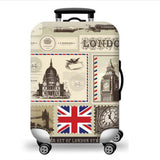 Luggage Cover Suitcase Protector Colorful Washable Travel Luggage Suitcase Cover
