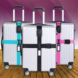 Luggage Straps Suitcase Belts Suitcase Buckle Travel Suitcase Belt with Buckle Suitcase Straps Belt Password Lock